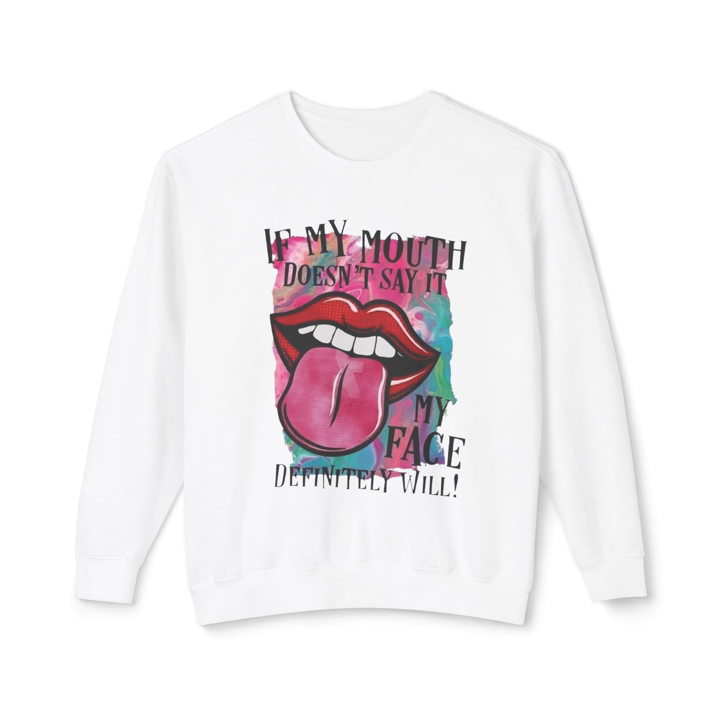 Women Lightweight Crewneck Sweatshirt Graphic Design