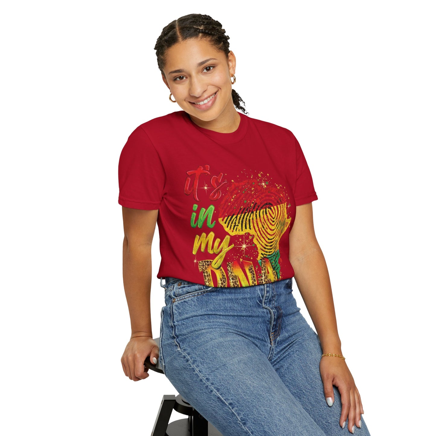 Graphic T-Shirt- Men and Women ( Yellow, Red and Green)