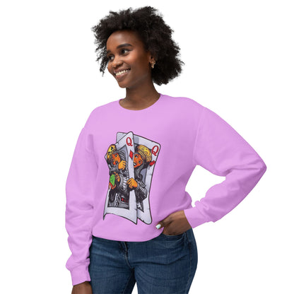 Women Lightweight Crewneck Sweatshirt Graphic Design