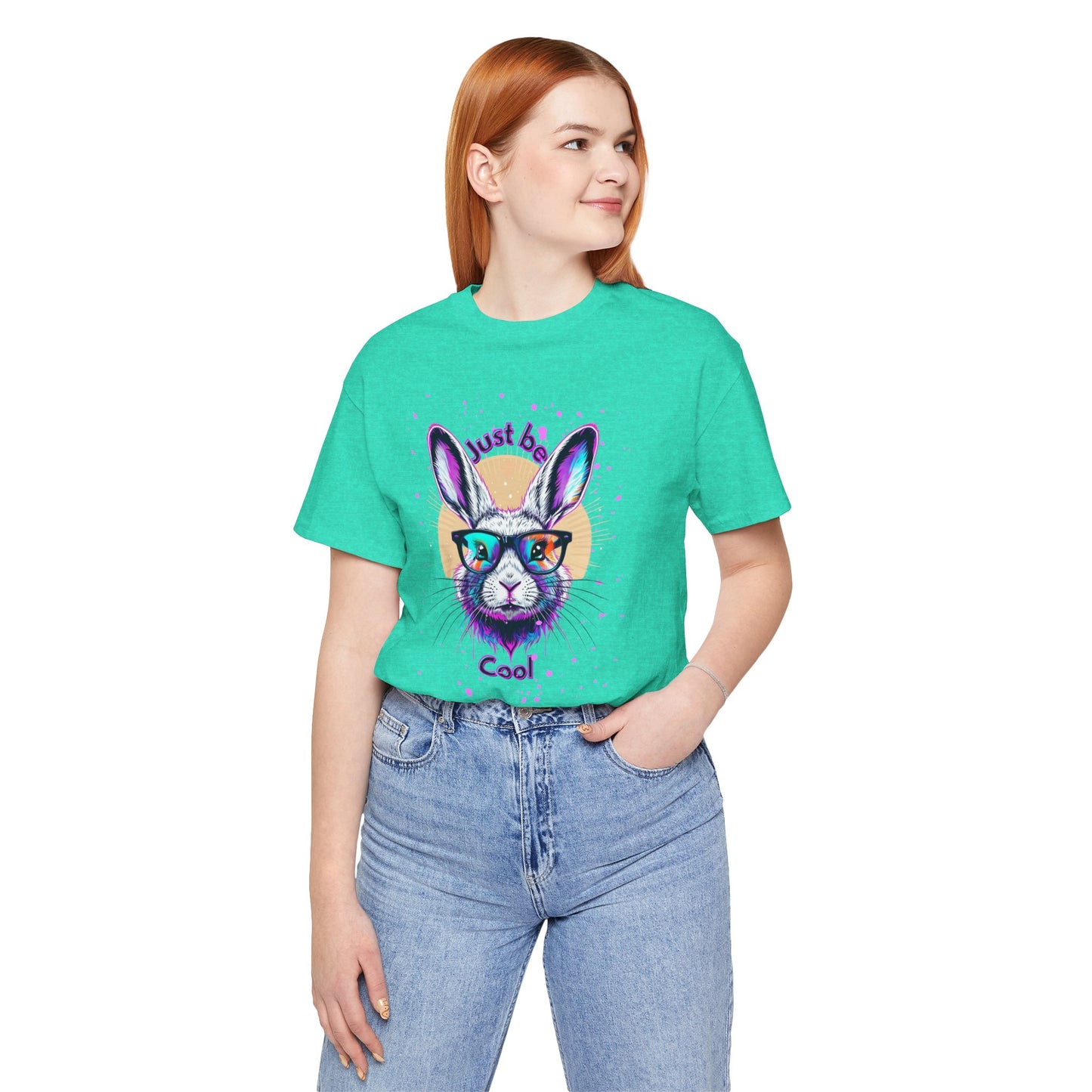 Bunny graphic Unisex Jersey Short Sleeve Tee