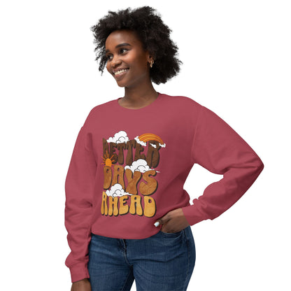 Women Lightweight Crewneck Sweatshirt Graphic Design