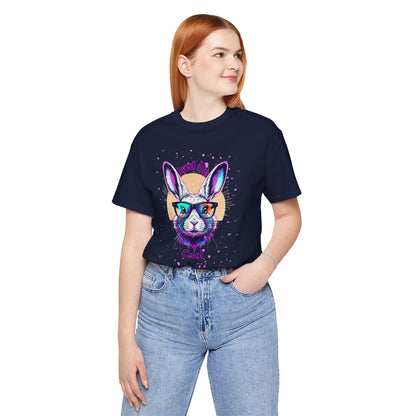 Bunny graphic Unisex Jersey Short Sleeve Tee